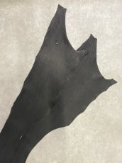 画像1: 【お客様ご注文分】シャーク　ブラック1級　サメ革　鮫革　シャークスキン2枚 (1)
