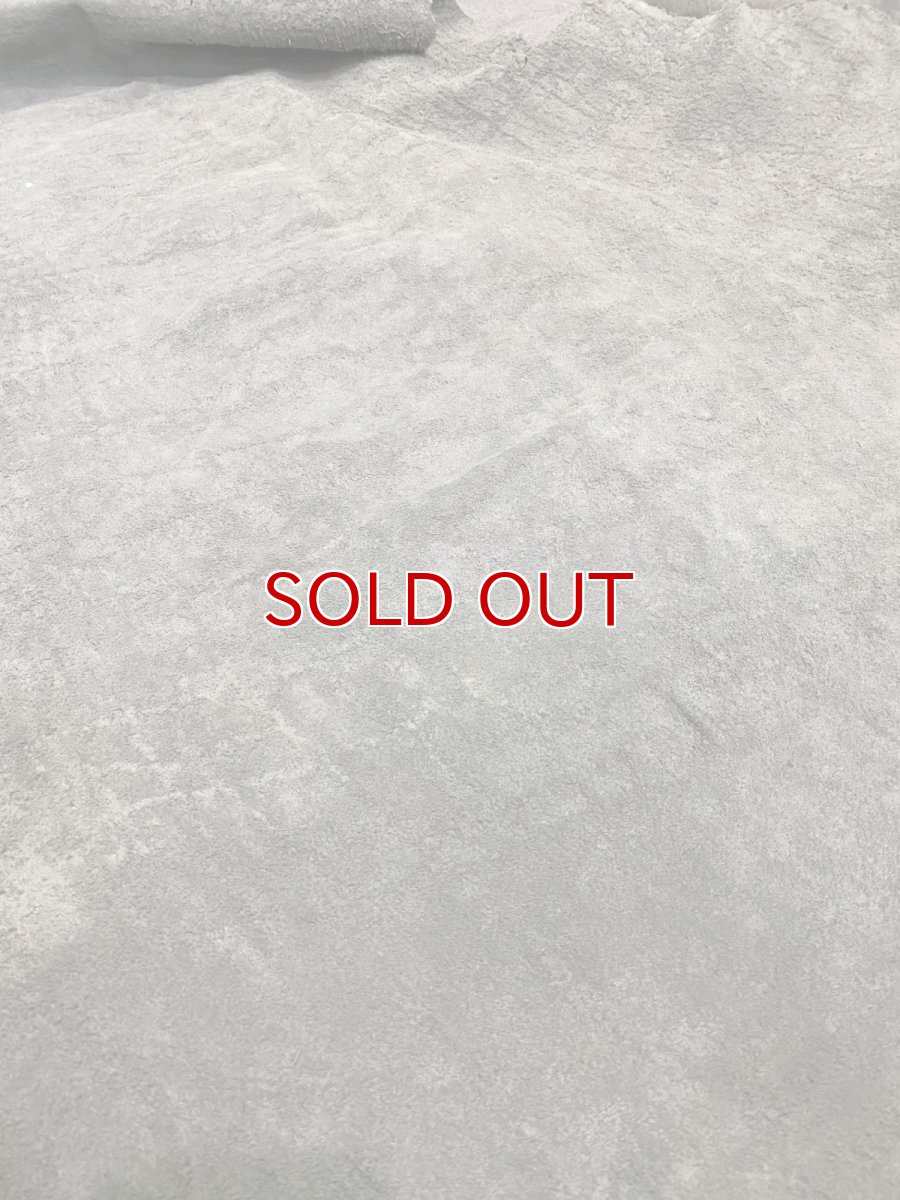 画像11: エレファントレザー 顔 グレー ゾウ革 象革 エキゾチックレザー (11)