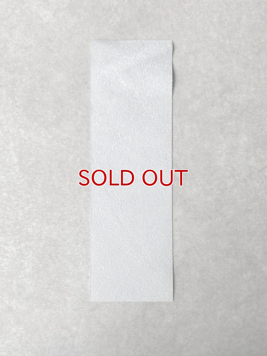 画像6: ビリヤードグリップ用カットレザー　牛革　ホワイト　キューグリップ　カスタム　革巻き　ビリヤード　本革 (6)