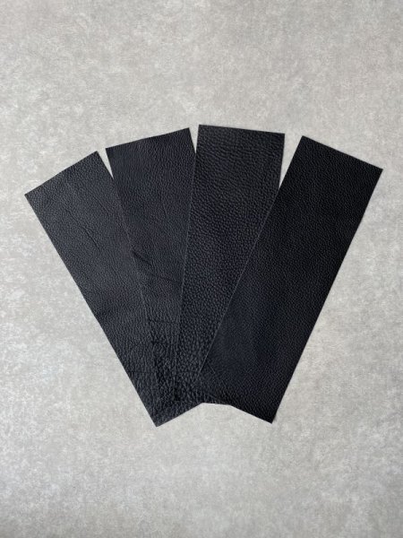【極美品】象革 エレファント 本革 レザー ブラック ビリヤード グリップ レザークラフト・革販売のニシカワレザー