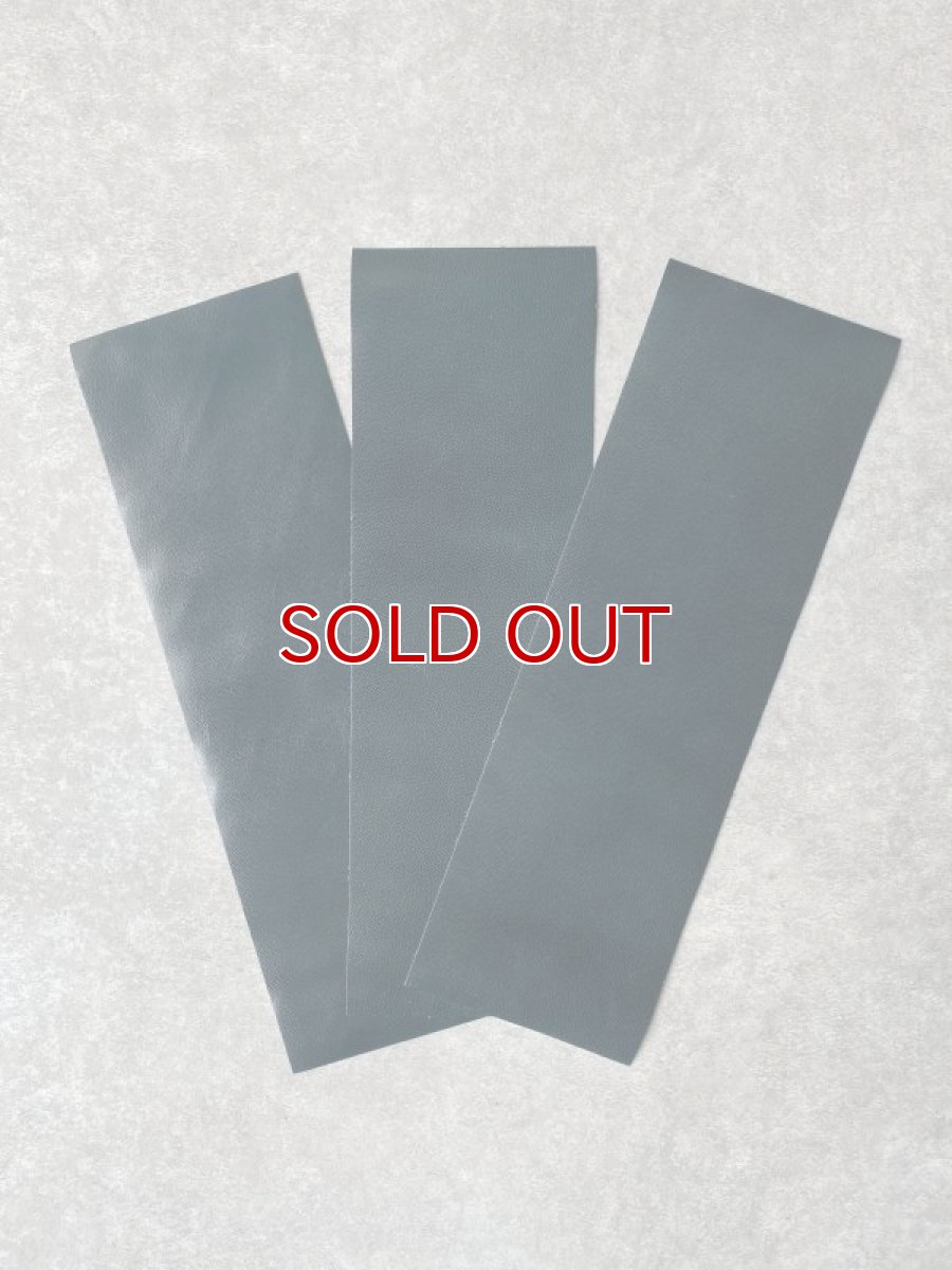 画像5: ビリヤードグリップ用カットレザー　牛革　ダークグリーン　キューグリップ　カスタム　革巻き　ビリヤード (5)