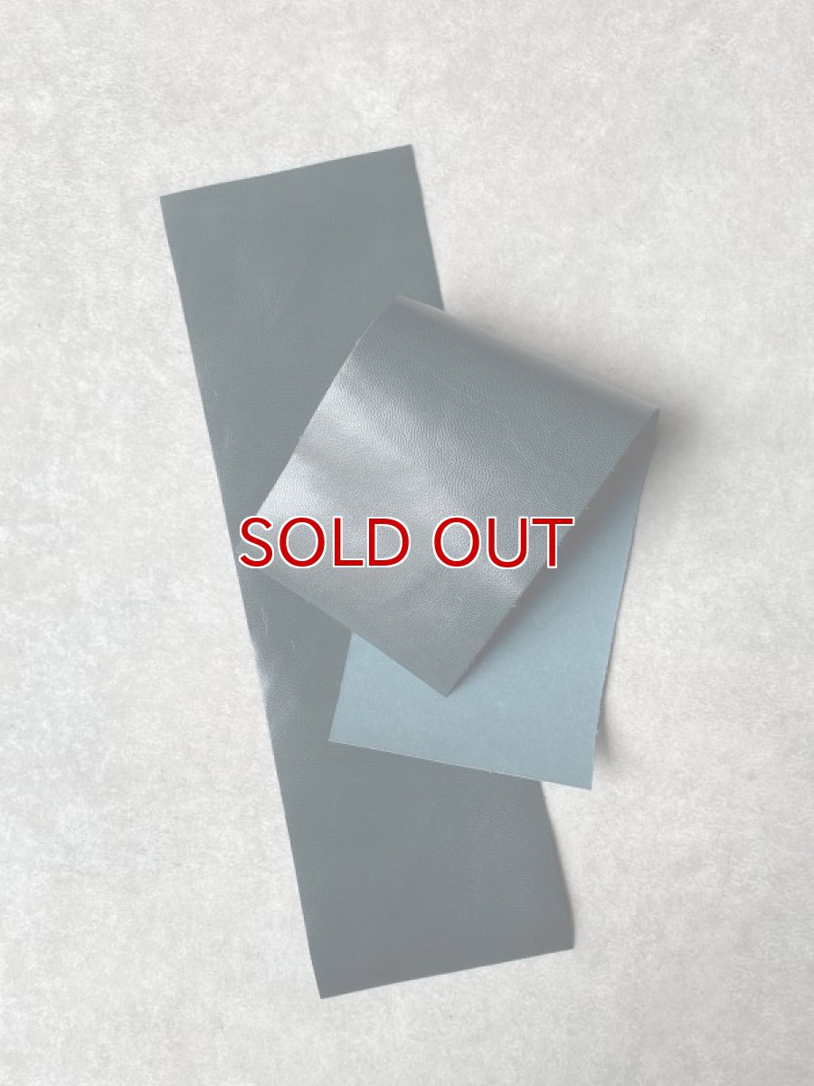 画像4: ビリヤードグリップ用カットレザー　牛革　ダークグリーン　キューグリップ　カスタム　革巻き　ビリヤード (4)