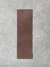 画像6: ビリヤードグリップ用カットレザー　牛革　ブラウン　キューグリップ　カスタム　革巻き　ビリヤード (6)