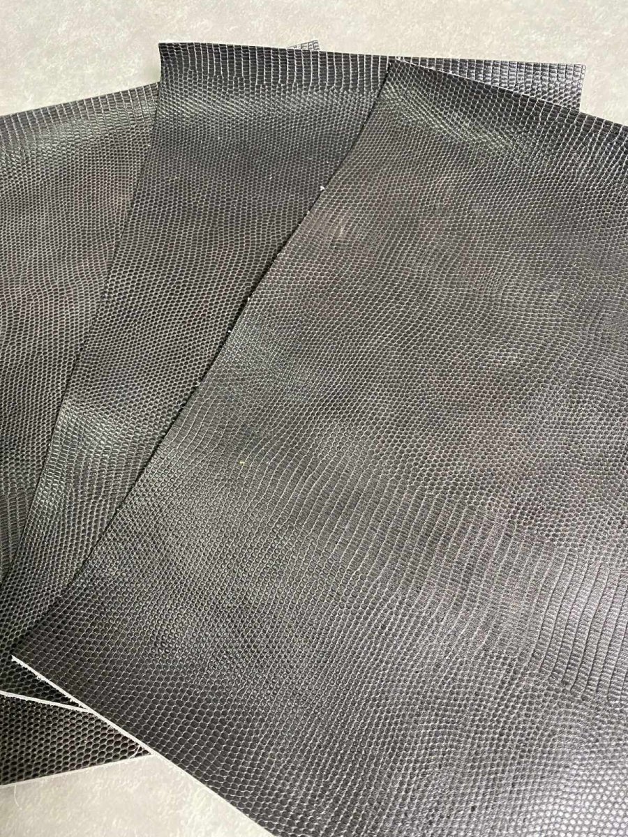 画像2: カットレザー　牛革　リザード型押し　CL-20 (2)