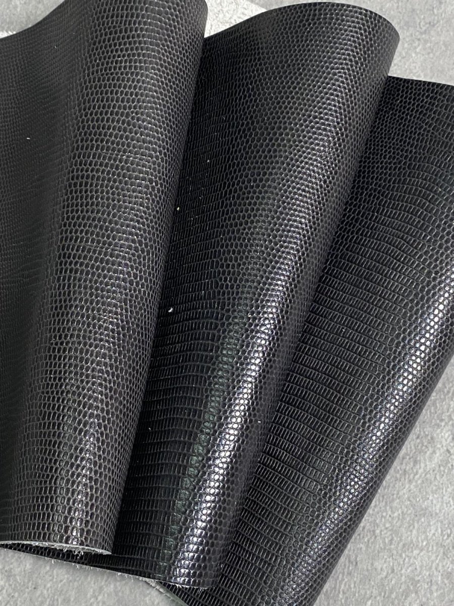 画像3: カットレザー　牛革　リザード型押し　CL-20 (3)