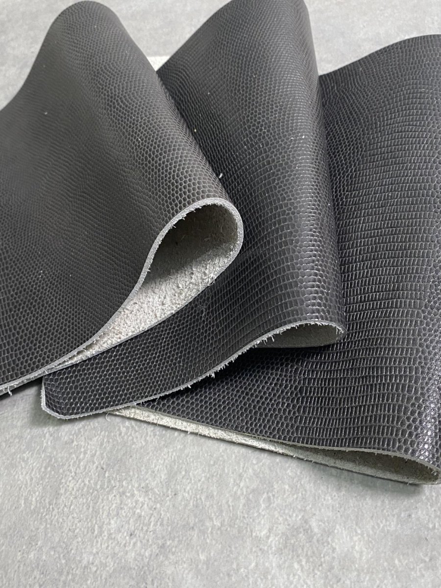 画像5: カットレザー　牛革　リザード型押し　CL-20 (5)