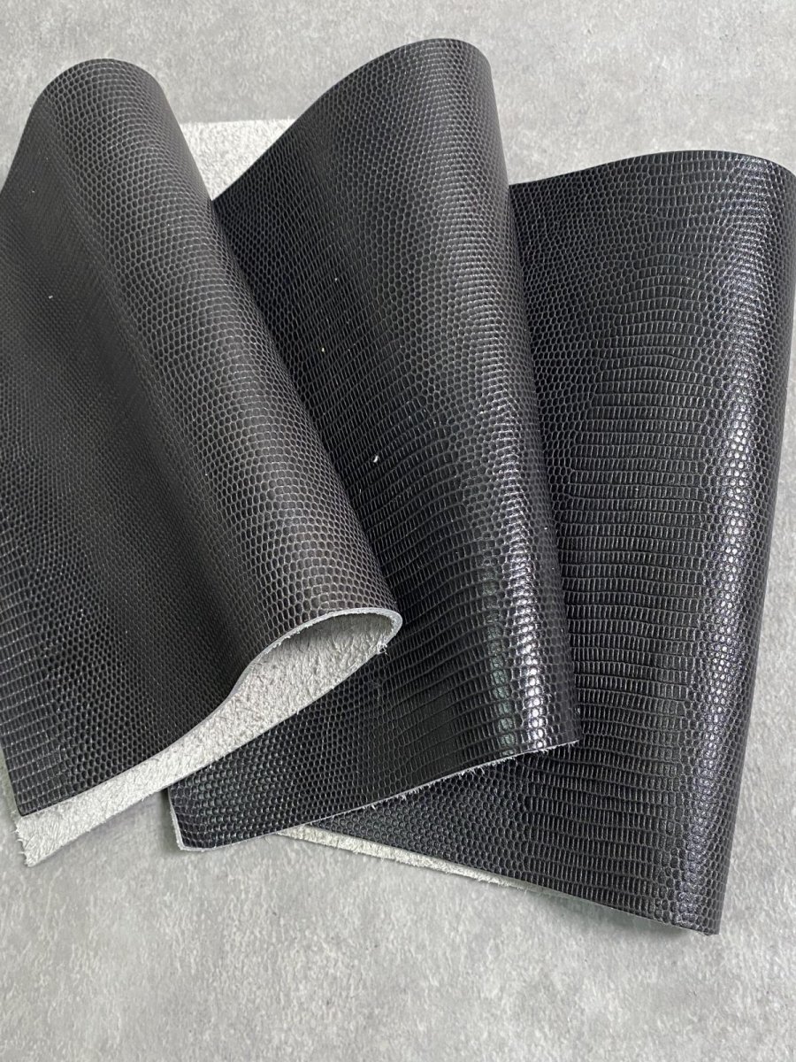 画像4: カットレザー　牛革　リザード型押し　CL-20 (4)