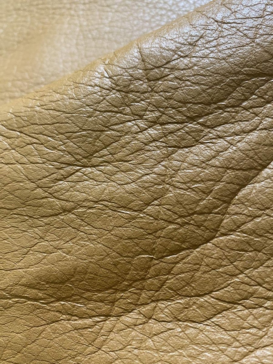 画像10: ディア―　シカ革　キャメル (10)