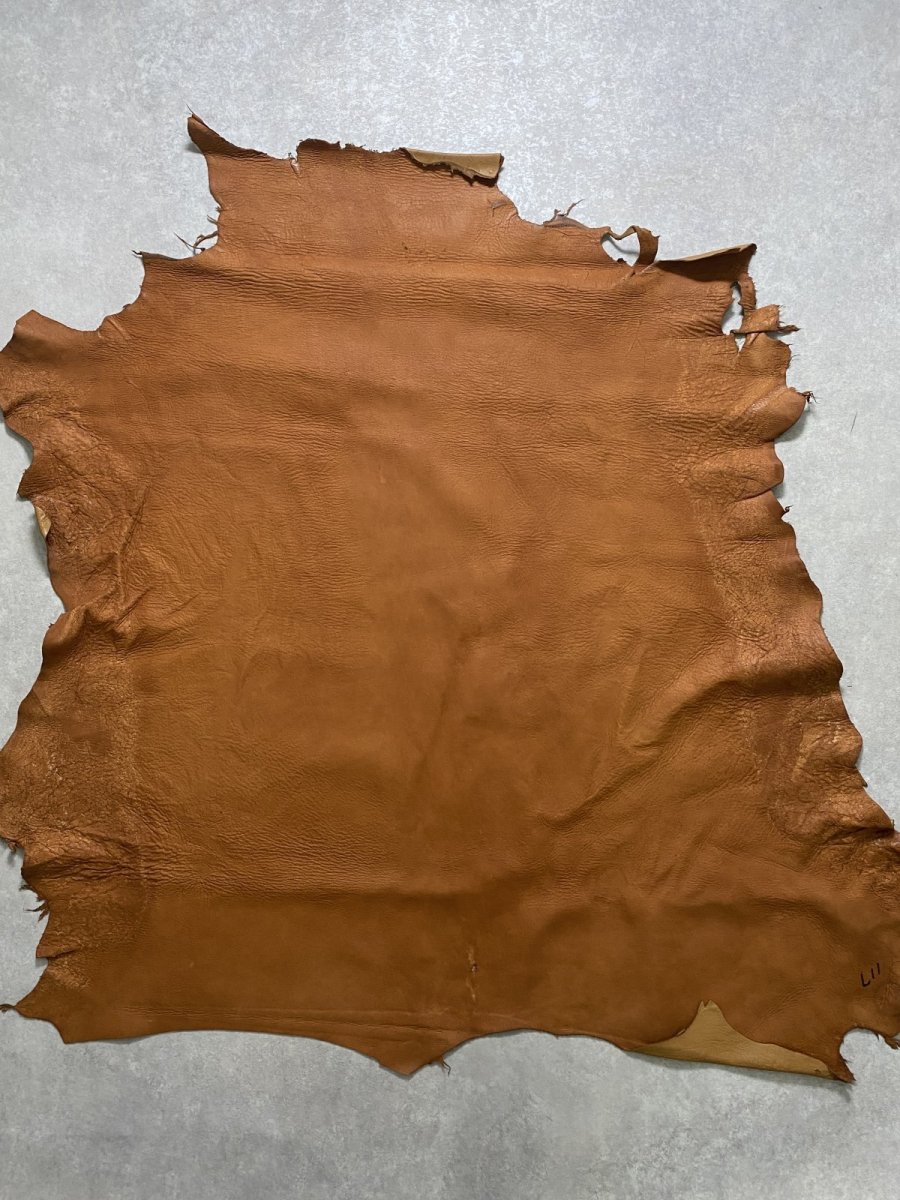 画像11: ディア―　シカ革　キャメル (11)