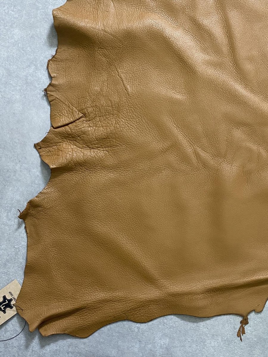 画像5: ディア―　シカ革　キャメル (5)