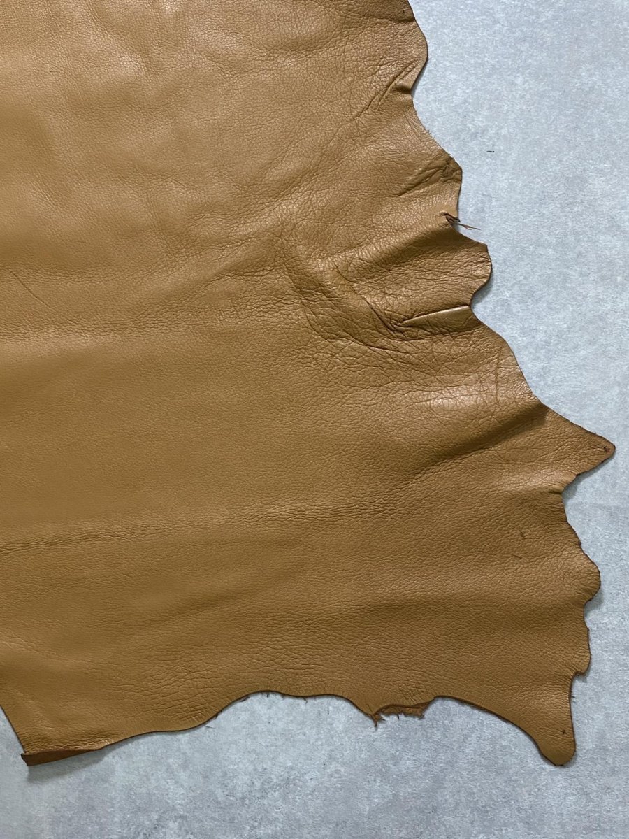 画像7: ディア―　シカ革　キャメル (7)
