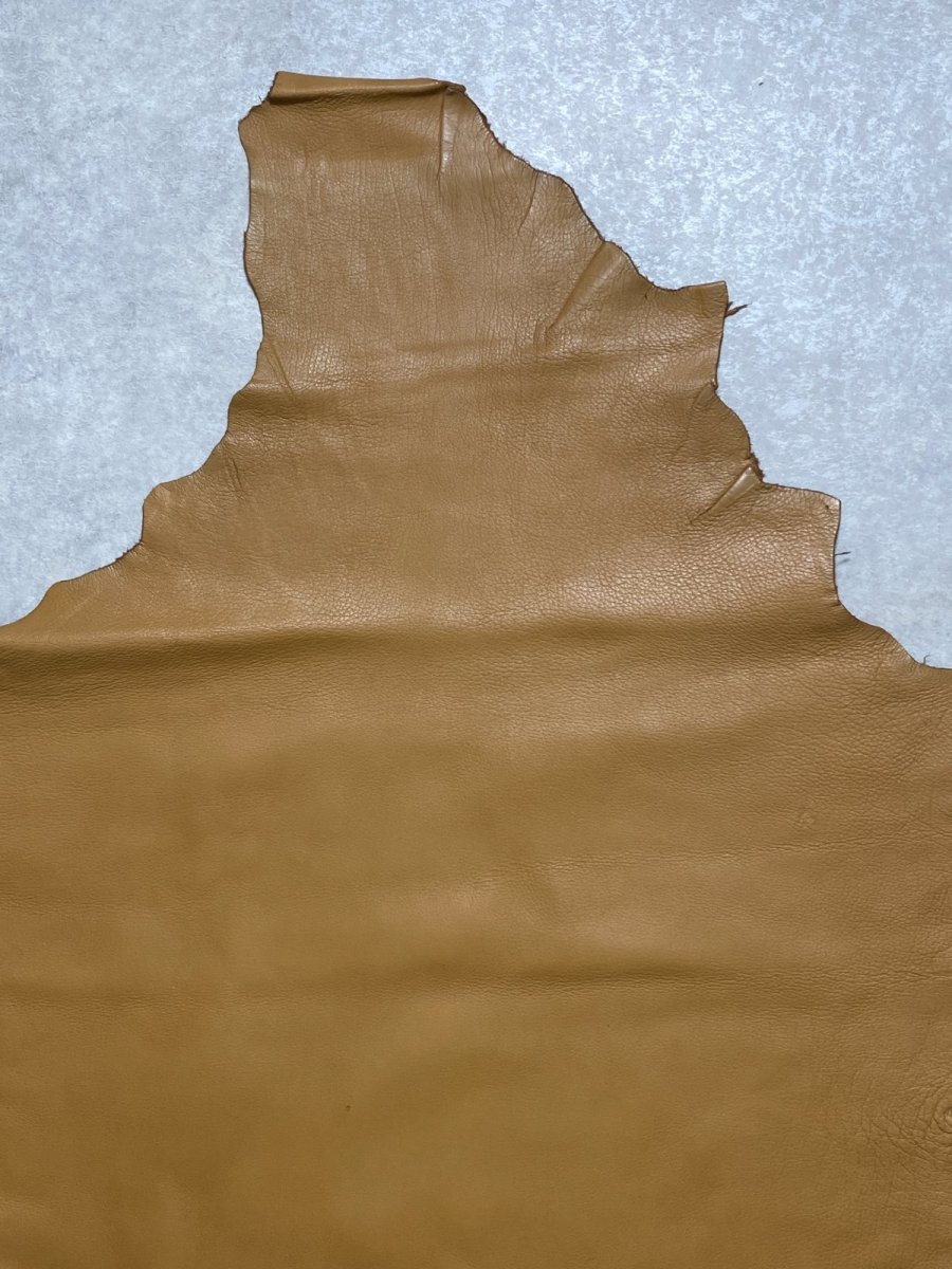 画像3: ディア―　シカ革　キャメル (3)