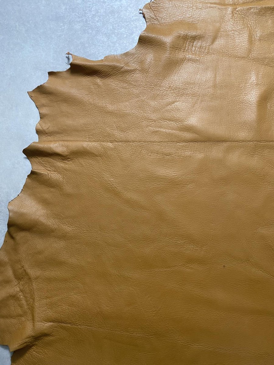 画像4: ディア―　シカ革　キャメル (4)