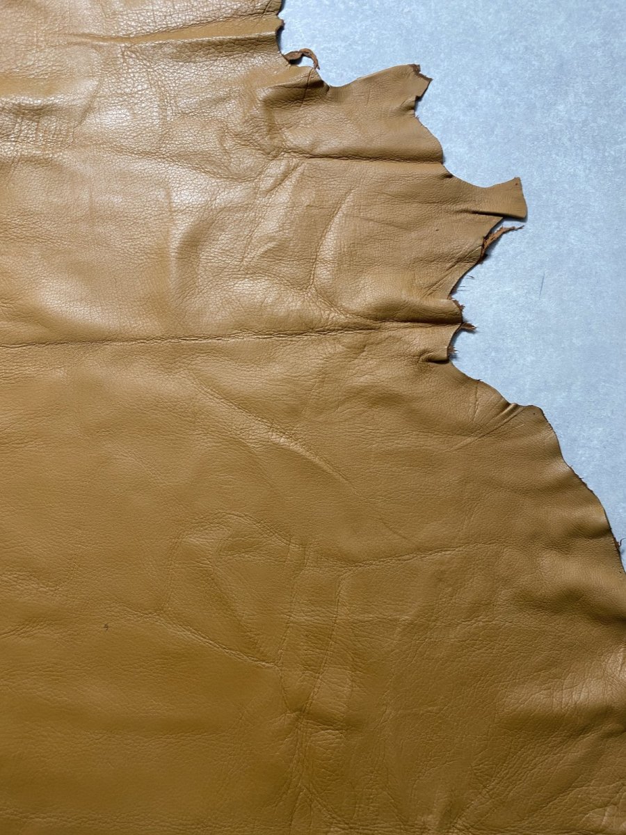 画像5: ディア―　シカ革　キャメル (5)