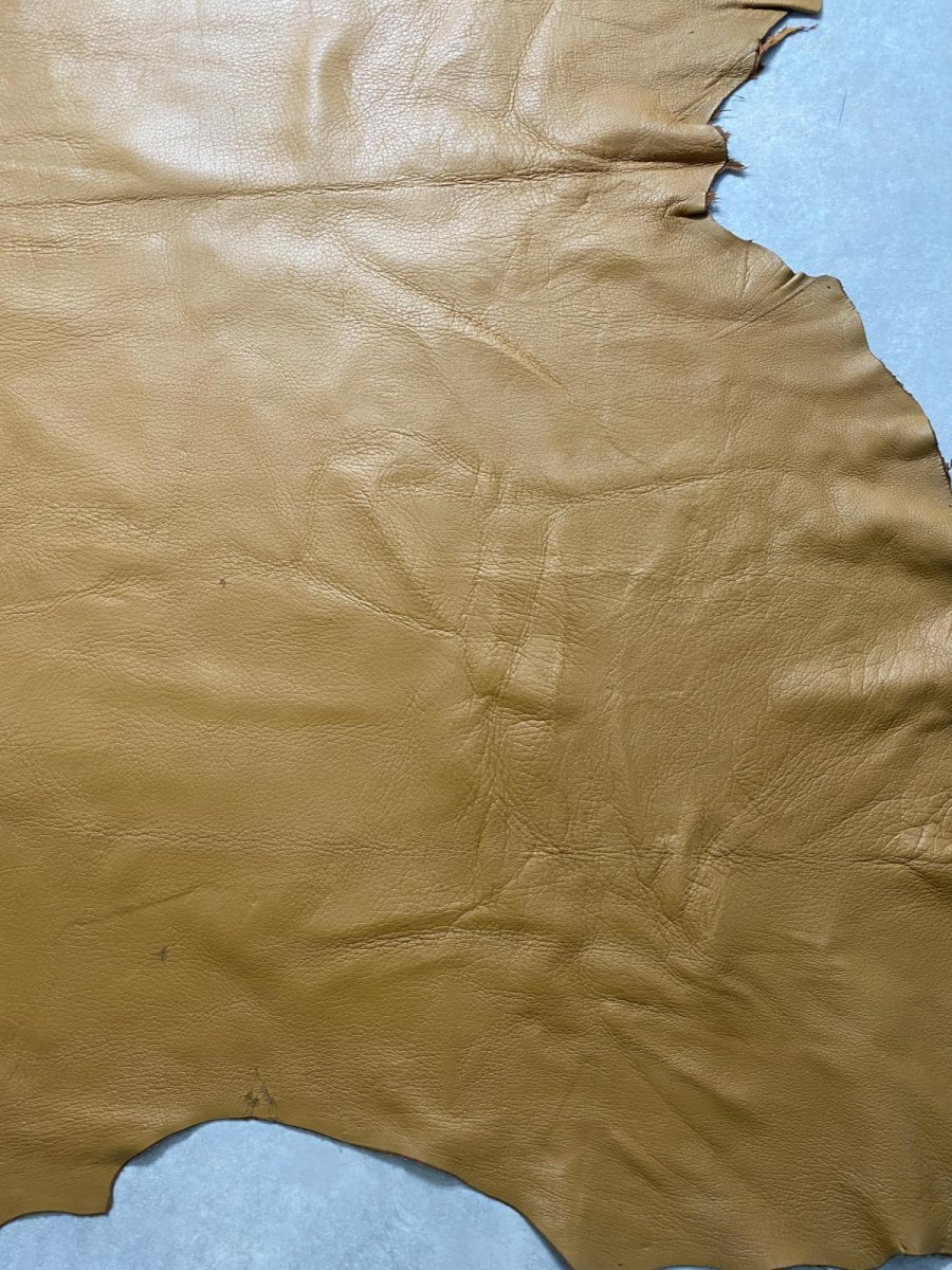 画像7: ディア―　シカ革　キャメル (7)