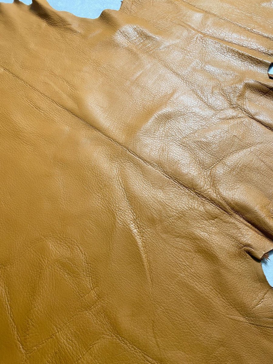 画像9: ディア―　シカ革　キャメル (9)