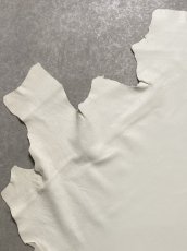 画像2: ディア― 　シカ革　ホワイト (2)
