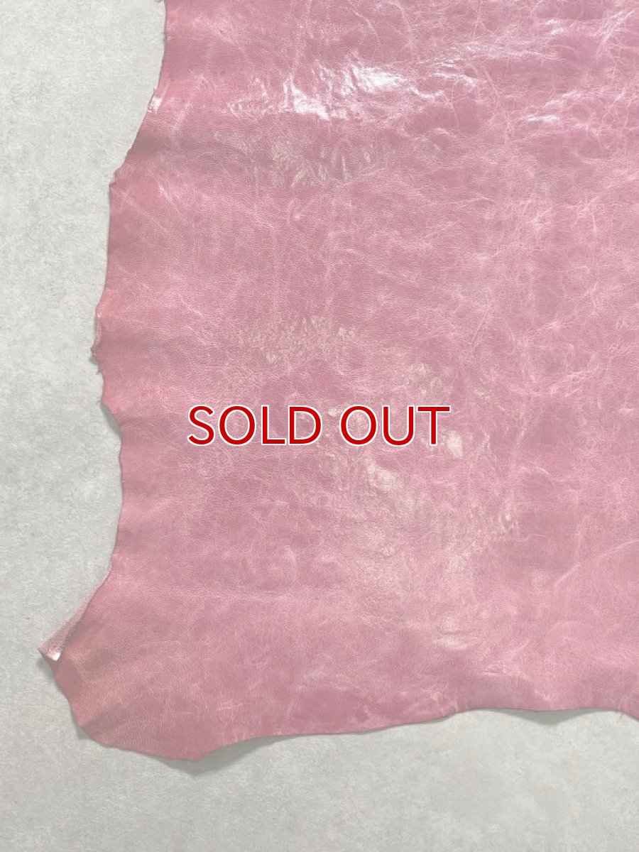 画像4: ゴート革　スピリッツ　ピンク　山羊革　レザー (4)