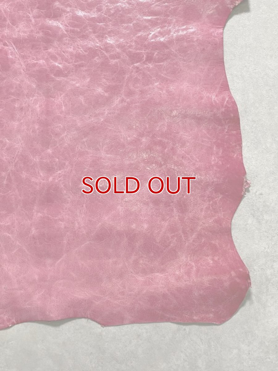 画像5: ゴート革　スピリッツ　ピンク　山羊革　レザー (5)