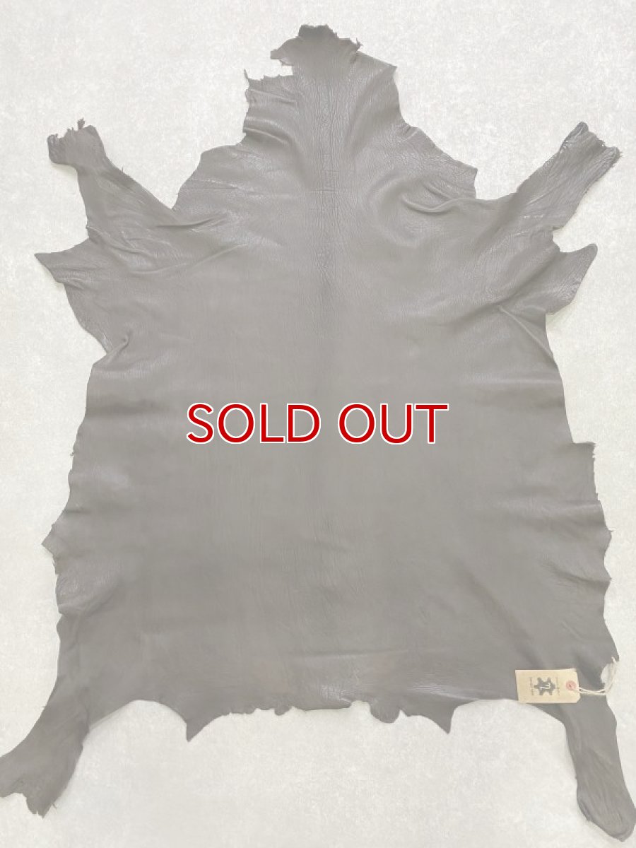 画像1: ゴート革　ヴァガルア　チョコ　山羊革　レザー (1)