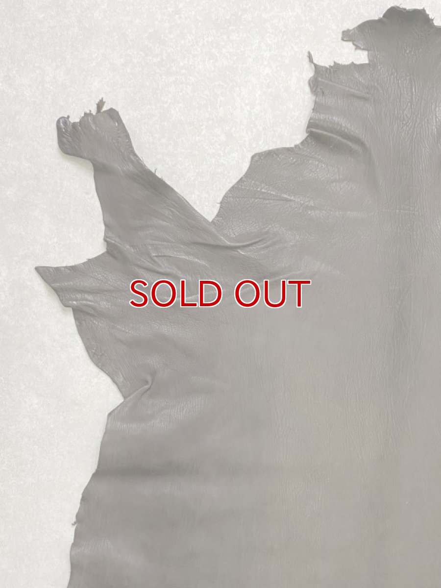 画像2: ゴート革　ヴァガルア　チョコ　山羊革　レザー (2)