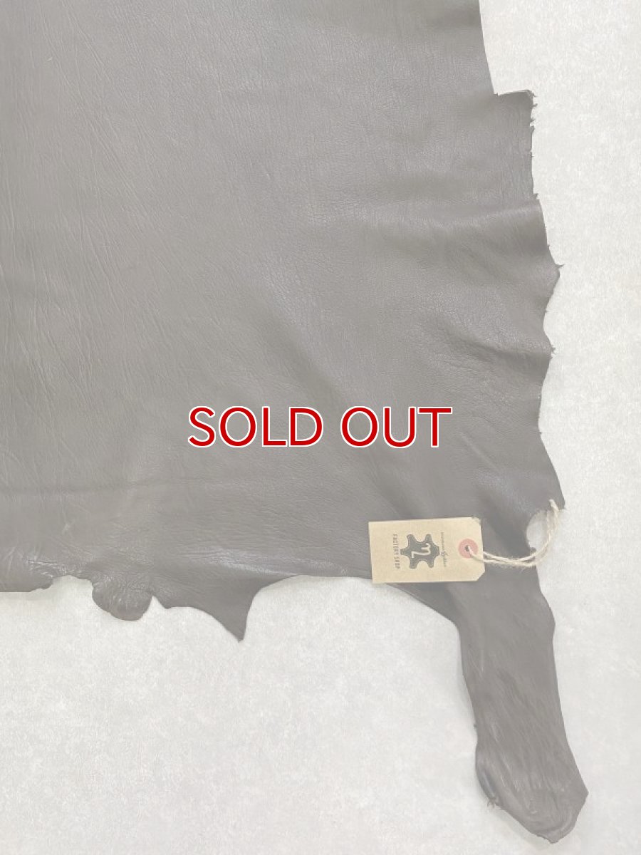 画像5: ゴート革　ヴァガルア　チョコ　山羊革　レザー (5)