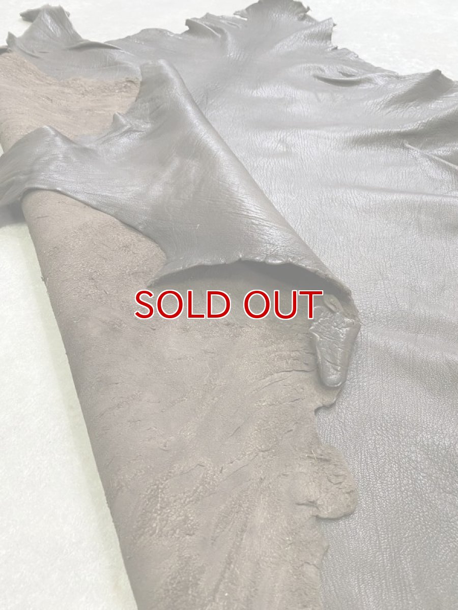 画像6: ゴート革　ヴァガルア　チョコ　山羊革　レザー (6)