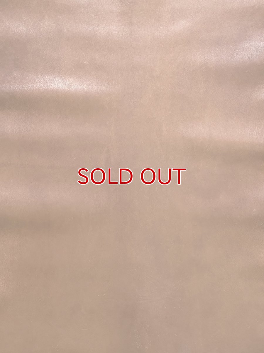 画像2: アッシュゴート　ブラウン　山羊革　レザークラフト (2)