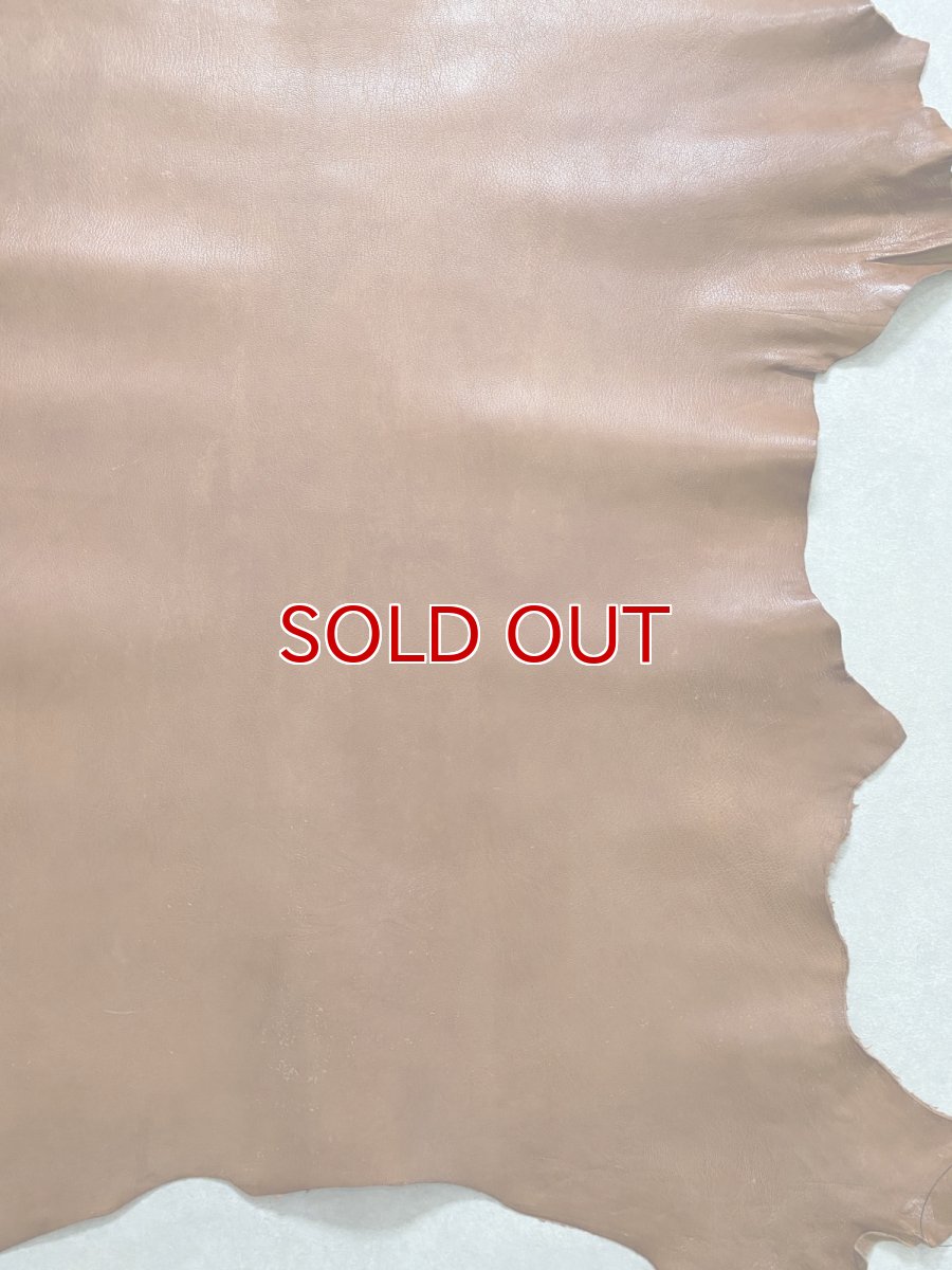 画像5: アッシュゴート　ブラウン　山羊革　レザークラフト (5)