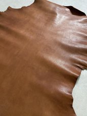 画像6: アッシュゴート　ブラウン　山羊革　レザークラフト (6)