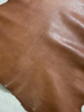 画像6: アッシュゴート　ブラウン　山羊革　レザークラフト (6)