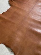 画像6: アッシュゴート　ブラウン　山羊革　レザークラフト (6)