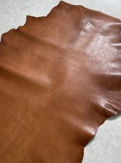 画像5: アッシュゴート　ブラウン　山羊革　レザークラフト (5)