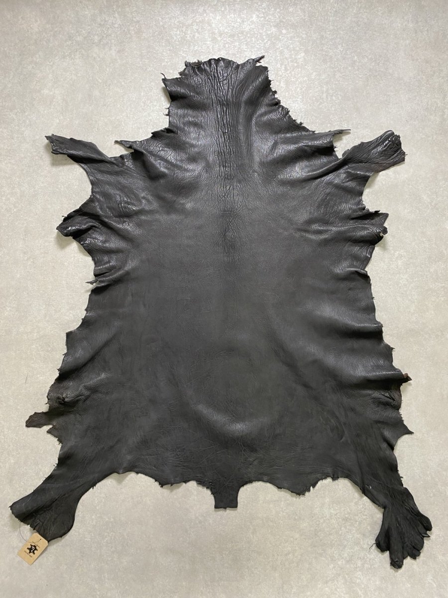 画像1: ゴート革　ヴァガルア　ブラック　山羊革　レザー (1)