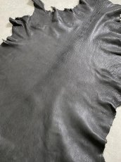 画像8: ゴート革　ヴァガルア　ブラック　山羊革　レザー (8)