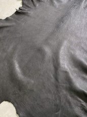 画像9: ゴート革　ヴァガルア　ブラック　山羊革　レザー (9)