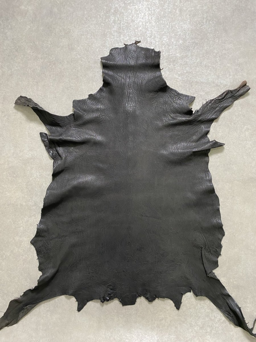 画像1: ゴート革　ヴァガルア　ブラック　山羊革　レザー (1)