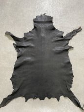 画像1: ゴート革　ヴァガルア　ブラック　山羊革　レザー (1)