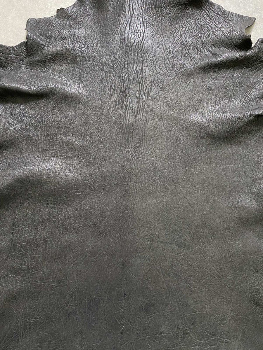 画像7: ゴート革　ヴァガルア　ブラック　山羊革　レザー (7)