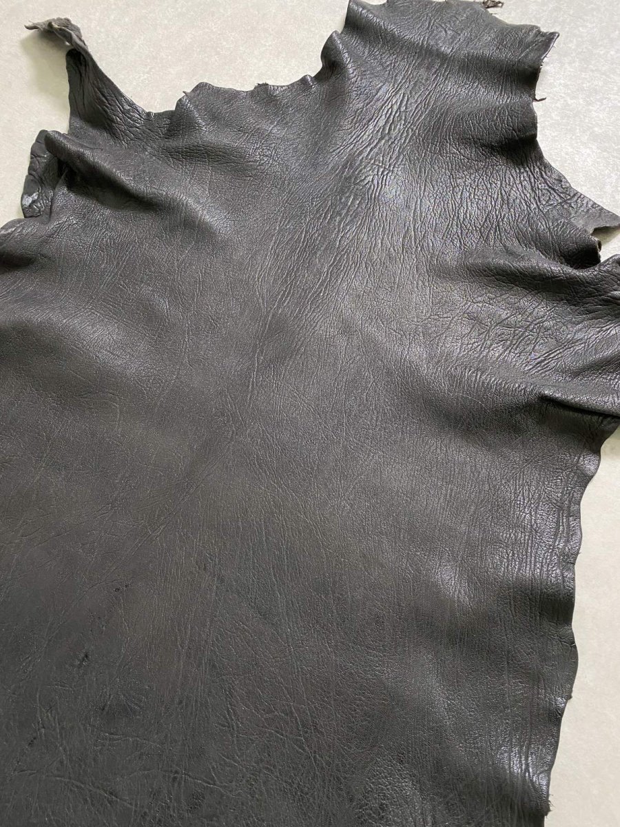 画像8: ゴート革　ヴァガルア　ブラック　山羊革　レザー (8)