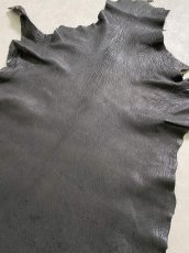 画像8: ゴート革　ヴァガルア　ブラック　山羊革　レザー (8)