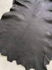 画像9: ゴート革　ヴァガルア　ブラック　山羊革　レザー (9)