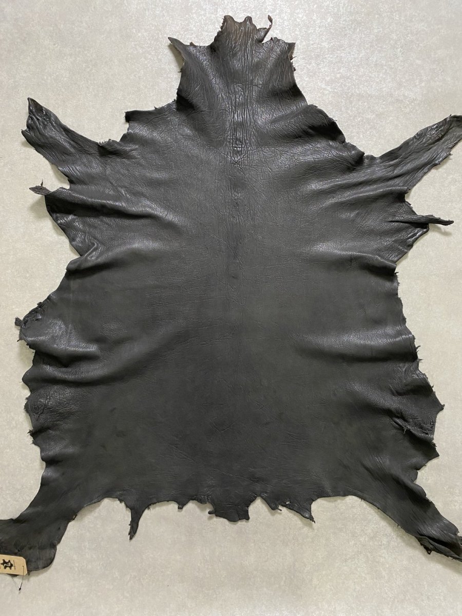 画像1: ゴート革　ヴァガルア　ブラック　山羊革　レザー (1)