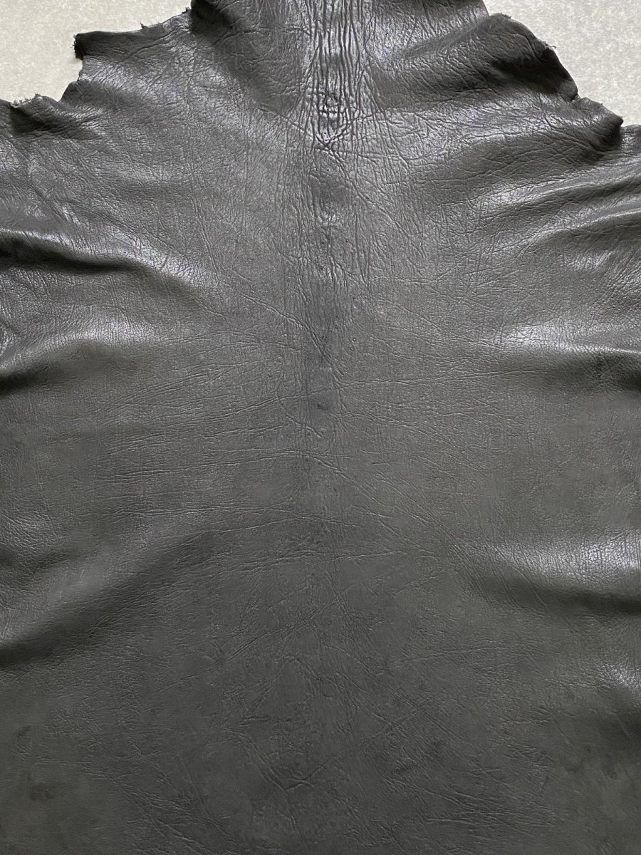 画像7: ゴート革　ヴァガルア　ブラック　山羊革　レザー (7)