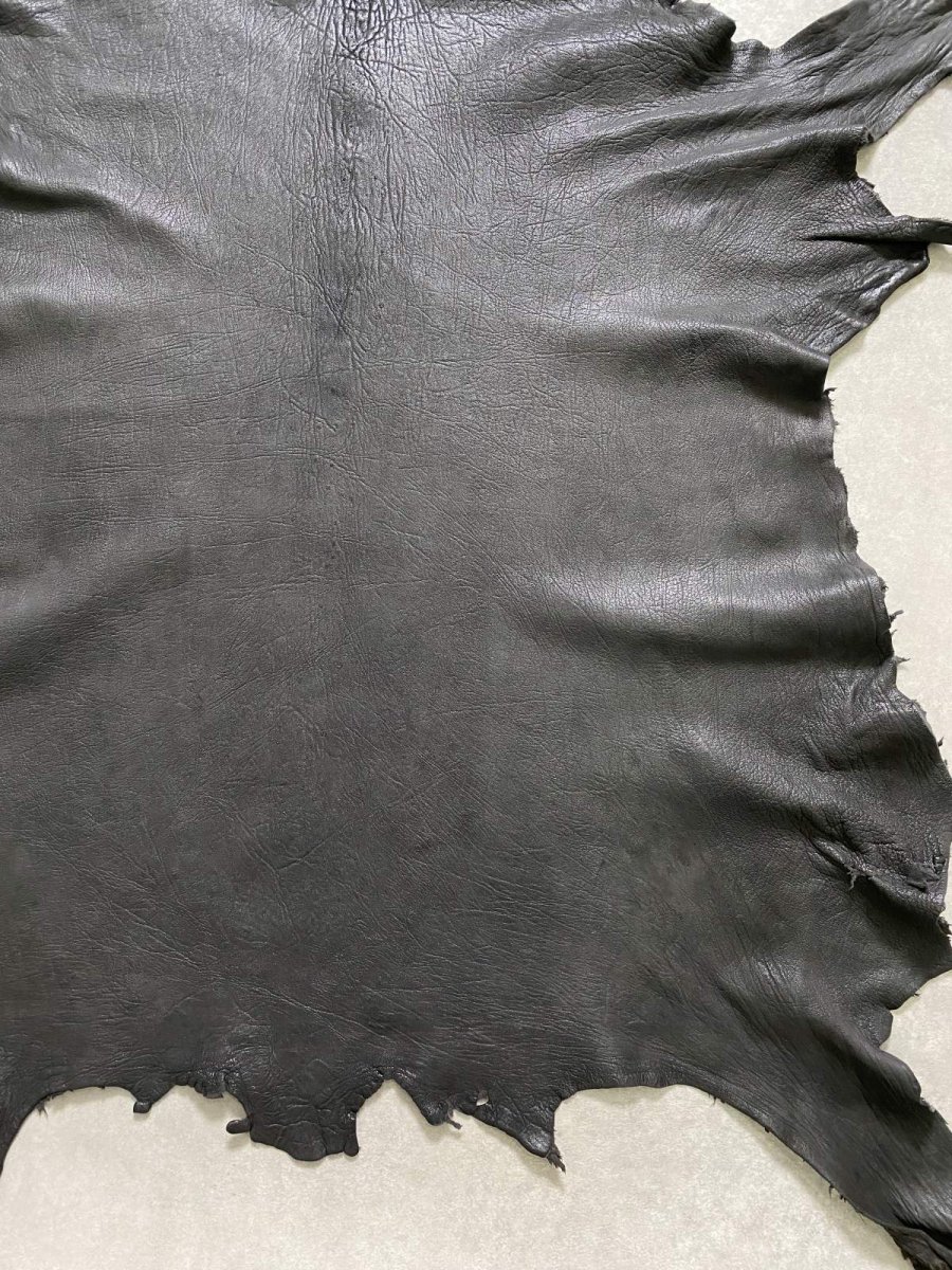 画像6: ゴート革　ヴァガルア　ブラック　山羊革　レザー (6)