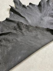 画像10: ゴート革　ヴァガルア　ブラック　山羊革　レザー (10)