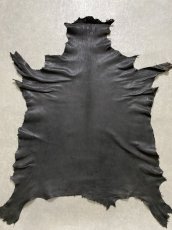 画像1: ゴート革　ヴァガルア　ブラック　山羊革　レザー (1)