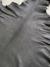 画像8: ゴート革　ヴァガルア　ブラック　山羊革　レザー (8)