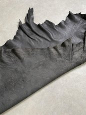 画像9: ゴート革　ヴァガルア　ブラック　山羊革　レザー (9)