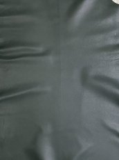 画像2: ゴート革　ソフラン　ダークグリーン　山羊革　レザークラフト (2)